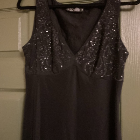 CDC signature collection evening dress cocktail dress size 8 midi length - Picture 3 of 8
